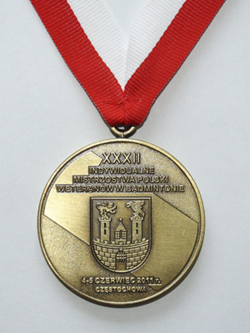 Złoty medal - awers