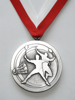 Srebrny medal - rewers